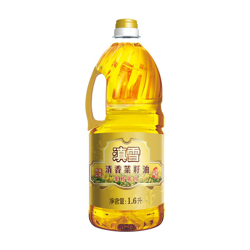 滇雪清香菜籽油1.6L非转基因