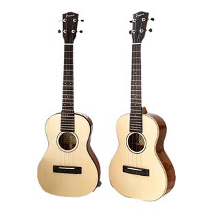 白熊音乐进口pono ATD/MTD-SP 云杉相思木桃花芯全单尤克里里专业