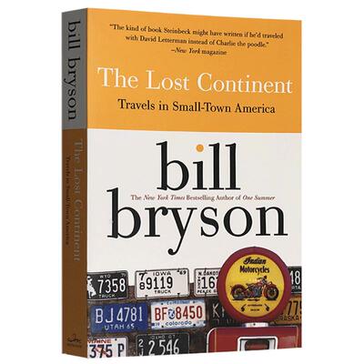 失落的大陆 美国小城之旅 The Lost Continent 布莱森旅行随笔系列 Bill Bryson 英文原版文学小说读物 进口英语书籍