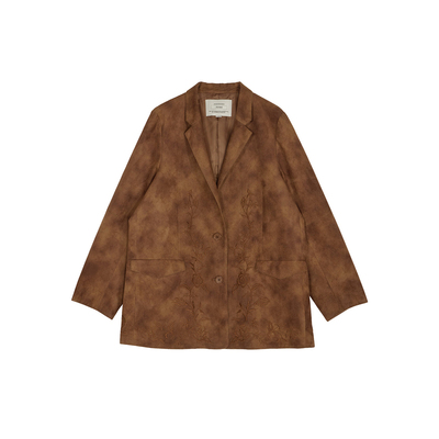 AMERI晕染印花夹克外套