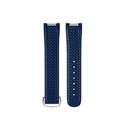 海马150世界时橡胶表带精钢头粒