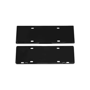 适用于极氪9X车牌架原车色新能源牌照框新交规汽车改装配件用品