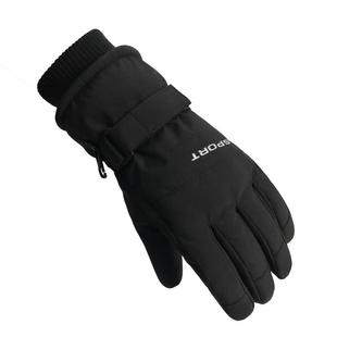 保暖手套男士冬季加绒加厚防风拒水触屏冬天户外骑行滑雪棉手套女