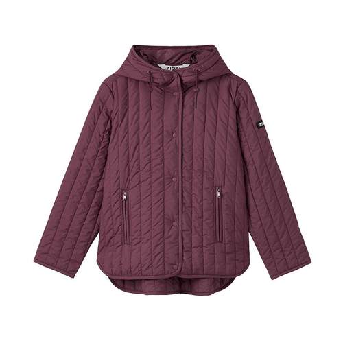 AIGLE艾高女士棉服外套防泼水户外轻量保暖棉袄棉衣25年冬季新品