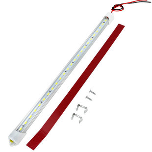 12V灯管24VLED汽车货车室内灯条车厢照明灯阅读灯灯管顶灯条开关