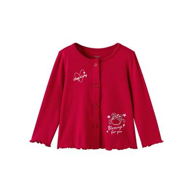 巴拉巴拉女童家居服上衣宝宝睡衣
