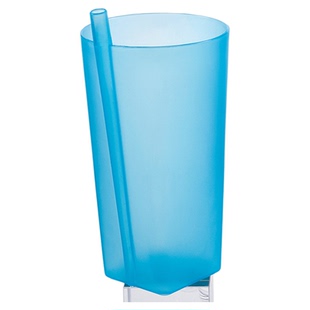 买一送一连体吸管杯防摔婴儿童宝宝小孩家用果汁水杯塑料成人无盖