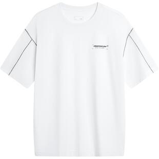 李宁户外CF溯丨短袖男女户外徒步速干上衣宽松透气半袖运动T恤