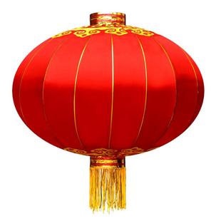 大红长冬瓜灯笼串户外防水广告印字折叠三四五连串新年装饰灯笼串