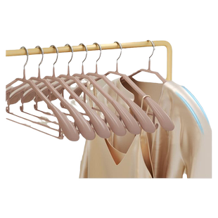 衣架家用挂衣无痕防肩角防滑晾衣服架宽肩大衣柜轻奢高级挂衣撑子