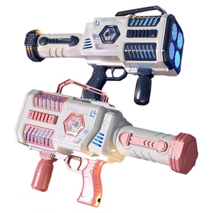 2026新款泡泡机巨无霸泡泡枪加特林泡泡机儿童手持玩具全自动充电