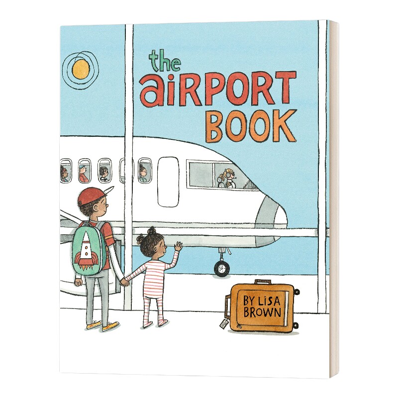 英文原版 Airport Book 第一次坐飞机 精装 儿童交通工具主题绘本 英文版 进口英语原版书籍