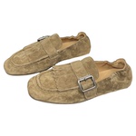 羊皮乐福鞋女2026春季新款搭扣流苏豆豆鞋一脚蹬舒适百搭休闲鞋