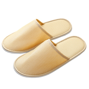 10双装一次性拖鞋待客拖鞋宾馆防滑定制男女家用旅行便携室内酒店