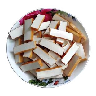 湖南新化特产白溪豆腐干原味烟熏香干子豆干《一件为5块豆腐干》