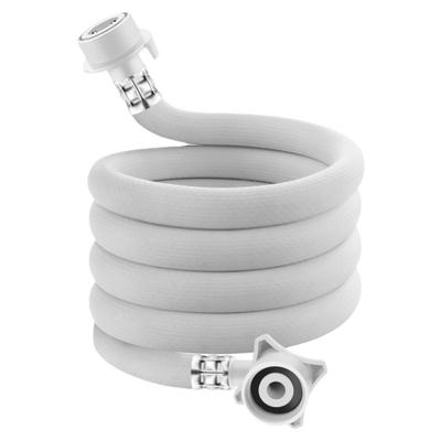 适用小米波轮滚筒全自动洗衣机延长加长进水注水软管防爆抗压通用