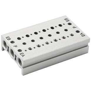 气动电磁阀底座SS5Y3/SS5Y5/SS5Y7-20-02/03/04/05汇流板SY气排