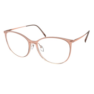 Silhouette诗乐圆形眼镜架
