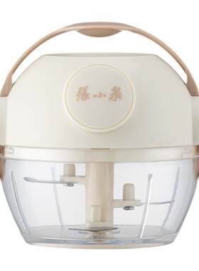 张小泉手动搅碎机拉蒜器捣蒜泥神器捣碎料理器搅蒜器家用小绞肉机