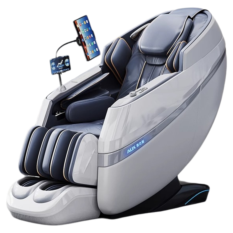 奥克斯新款4D双机芯按摩椅全自动