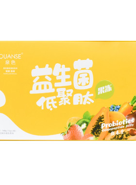 送食谱鲜果俏颜春堂益生菌果冻
