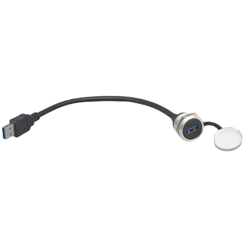 M型USB3.0数据延长线插座模块