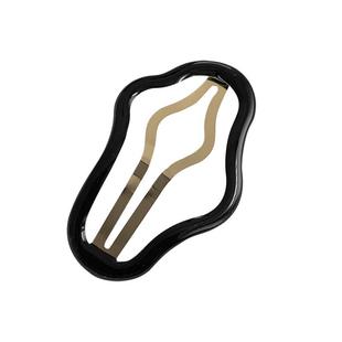 儿童彩色皮质云朵bb夹2025新款发夹女小女孩前额侧边碎发刘海发卡