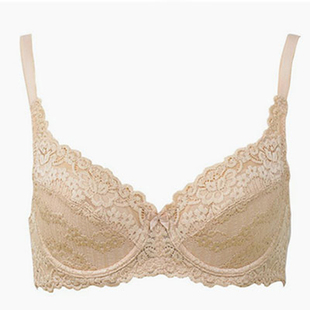 黛安芬专柜经典女内衣舒适薄款蕾丝上托文胸H16-226 227肤色热卖