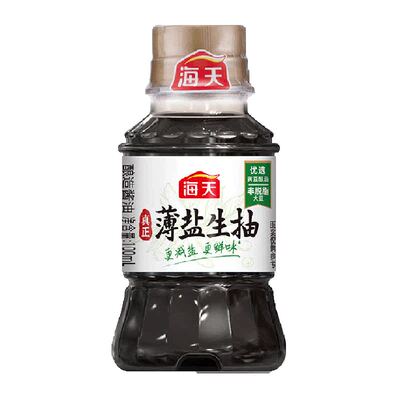 海天薄盐生抽100ml×1瓶
