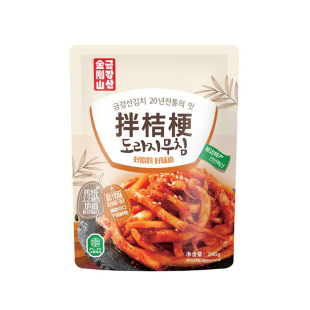 金刚山桔梗泡菜延边朝鲜族特色桔梗东北狗宝菜延边特产咸菜下饭菜