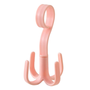 多用围巾衣架皮带包包收纳架子塑料衣服挂架挂钩四爪可旋转挂衣架