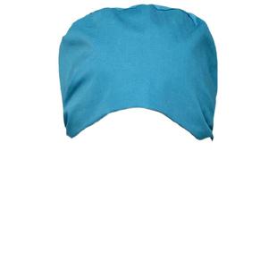 手术室帽子纯色男女墨绿紫色天蓝圆顶系带可刺绣帽子名字定制图案