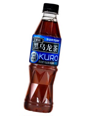 三得利无糖饮料350ml黑乌龙茶