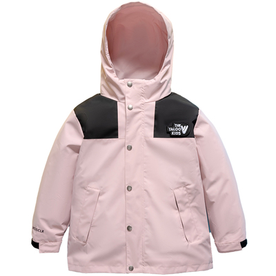 雅鹿儿童三合一冲锋衣羽绒服