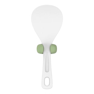 饭勺收纳架厨房壁挂电饭煲饭铲置物架硅胶挂钩勺子固定神器小粘钩