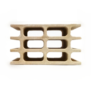 躲避罐虾窝六孔躲避砖三孔罐小鱼异形鱼六孔米虾十孔砖躲避窝造景