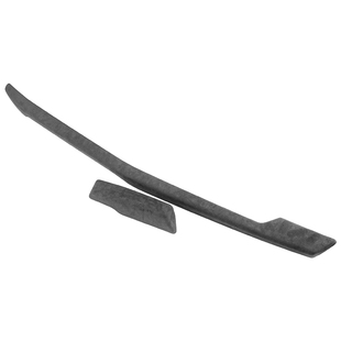 适用上汽奥迪一汽A5L中控排挡框扶手箱装饰翻毛皮车窗面板改装件