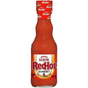 美国进口纷乐味美式辣椒调味汁148ml*3辣椒仔弗兰克斯辣椒酱调味