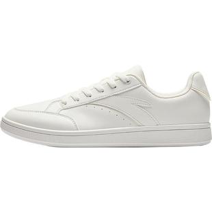 安踏男鞋板鞋男款2026春季新款官方正品小白鞋休闲百搭白色板鞋男