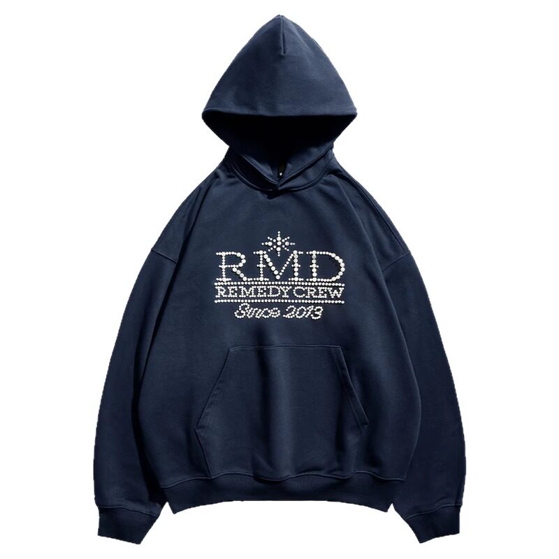 Remedy国潮珍珠连帽卫衣