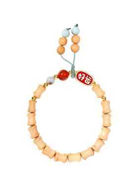 杜甫草堂风雅竹节手串