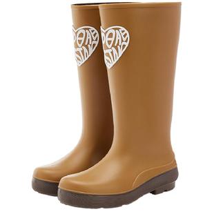 气质小香风雨鞋女款防水防滑通勤百搭雨靴女士水鞋涉水靴软底胶鞋