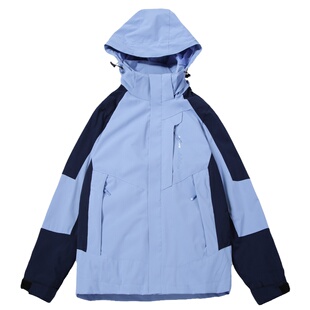 冲锋衣外套女春秋款风衣薄款2025新款三合一可拆卸冬季户外夹克男