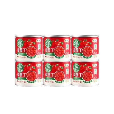 屯河番茄丁番茄酱罐头210g*6罐