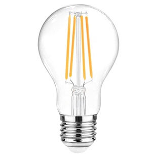 AOIOUR LED灯泡E26螺口6W节能灯A19球泡护眼暖白室内照明超亮光源