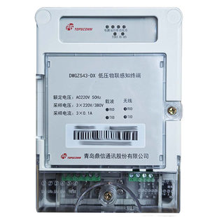 青岛鼎信DWGZS43-DX单相低压物联感知终端采集器二型集中器4G远程