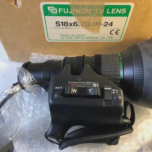 Fujinon S18X6.7BRM-24 Zoom Lens TV