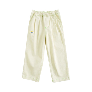 [120码]ILOVEJ童装女童休闲裤百搭儿童宽松洋气垂感长裤/JVFPT27