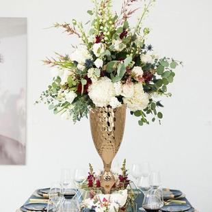 铁艺婚庆花架路引摆件道具装饰婚礼欧式器落地客厅花工艺品布置