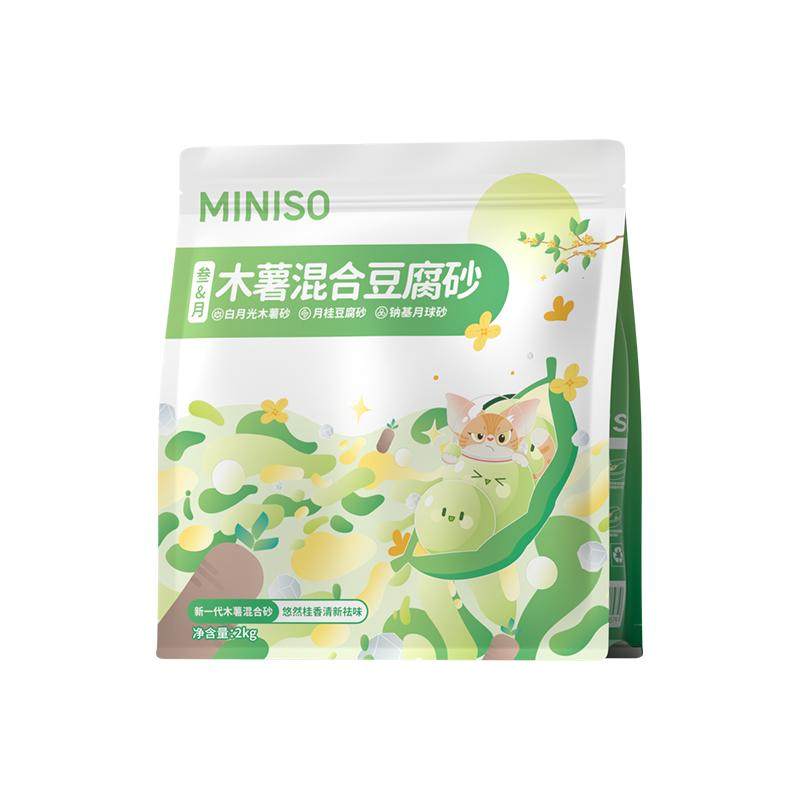 MINISO ������Ʒ �������èɰ 4�� ����15%ľ�� ��������޳���ճ��
